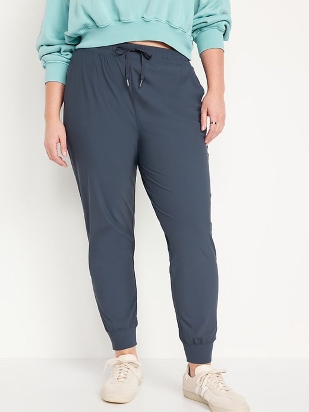 Old Navy High-Waisted SleekTech Joggers Navy blue XL